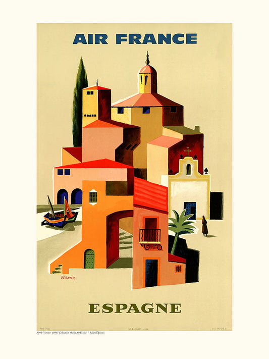 Espagne A094 - Collection Air France - Salam Editions