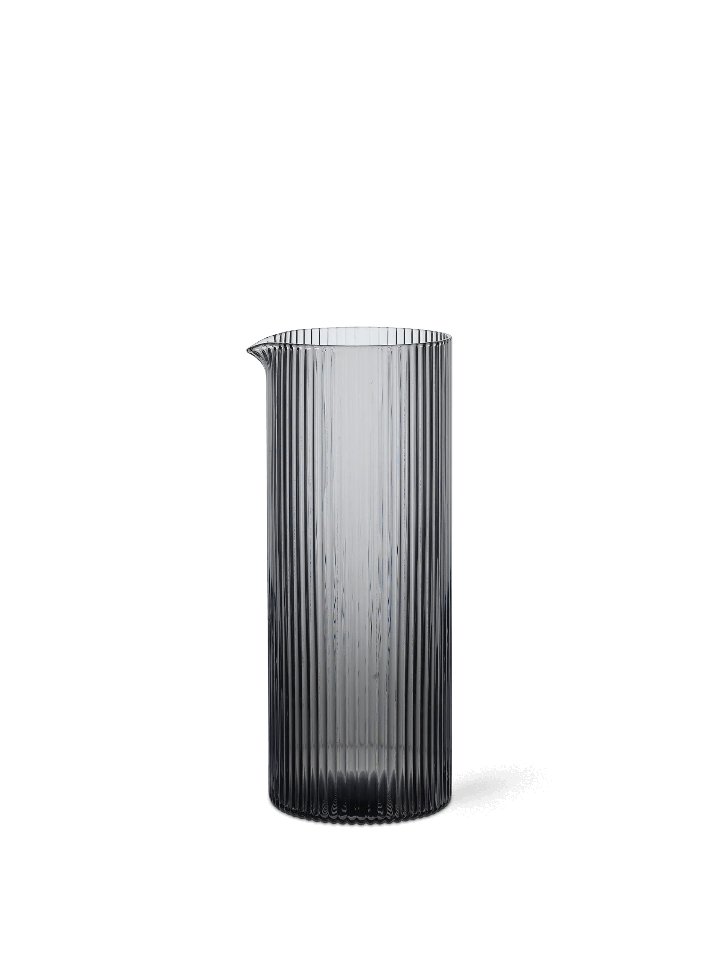 Ripple Gris Fumé Carafe à eau - Ferm Living 