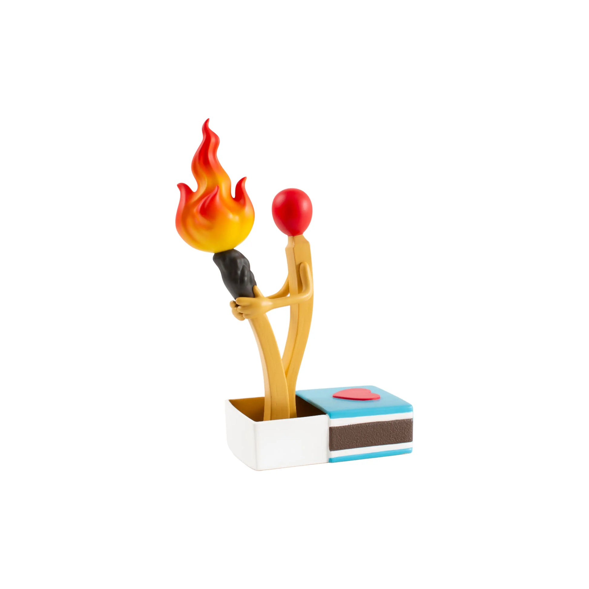 Figurine burning Love - Orientation de côté