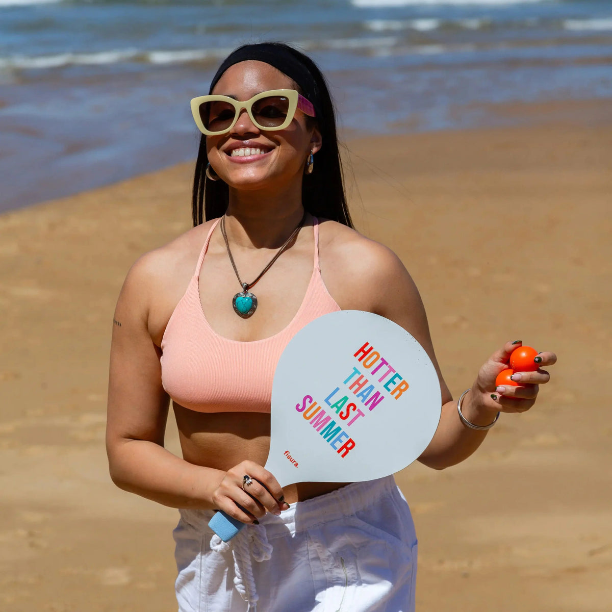 Fisura - Raquettes de Plage "Hotter Than Last Summer"