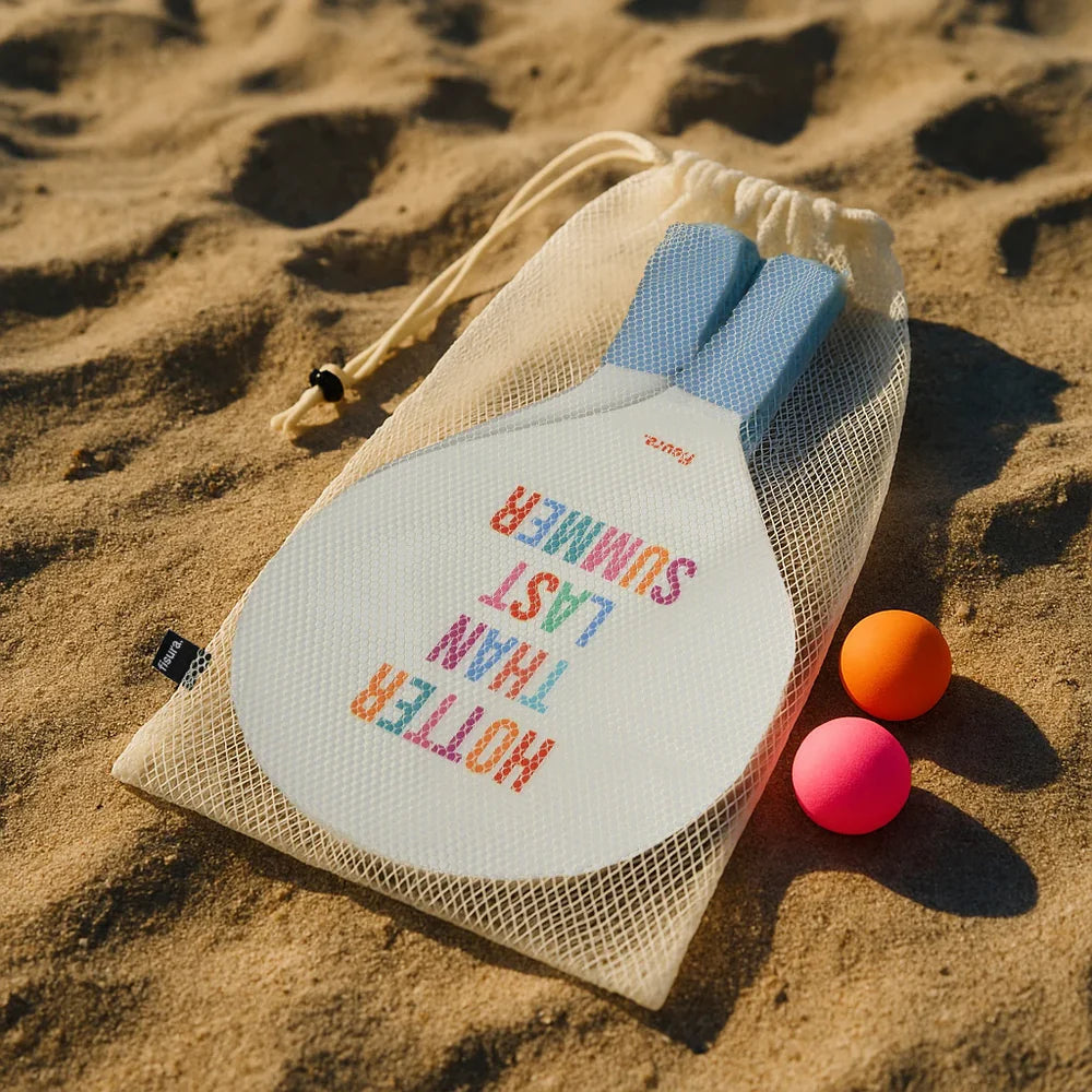 Fisura - Raquettes de Plage "Hotter Than Last Summer"
