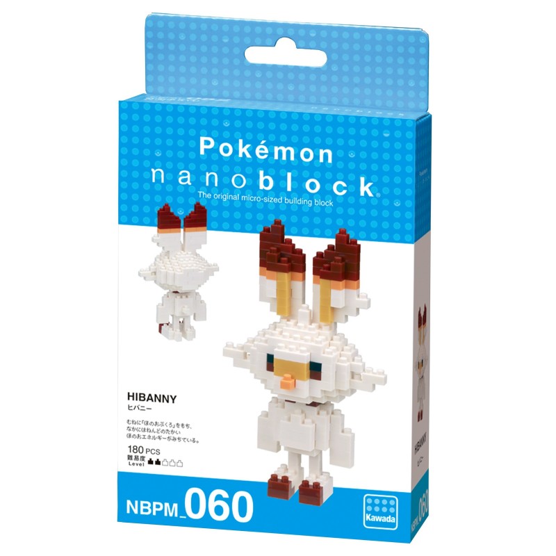 Flambino - Nanoblock Pokémon à construire