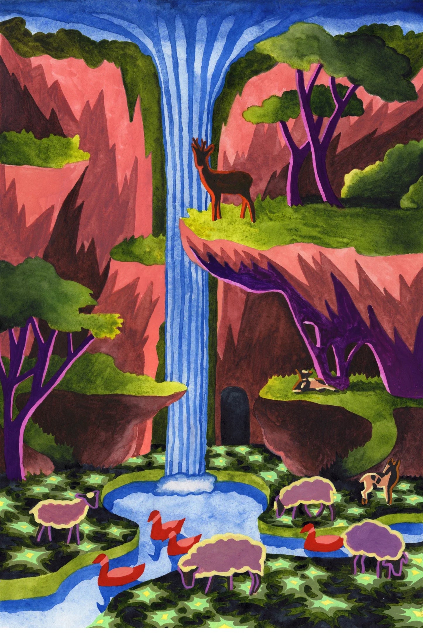 Cascade - Puzzle en fragments - Fragments Studio