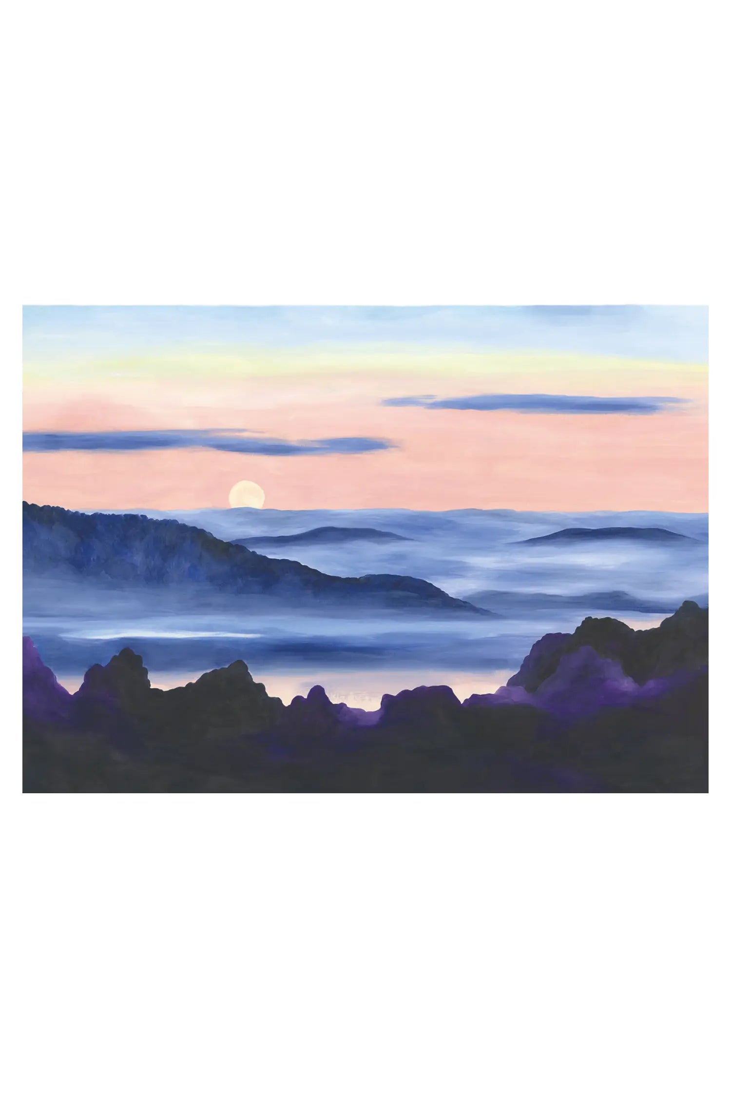 Lever de Lune - Puzzle en fragments - Fragments Studio