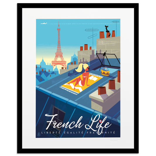 French Life - Collection Monsieur Z - tirage 40x50 cm - Image Republic