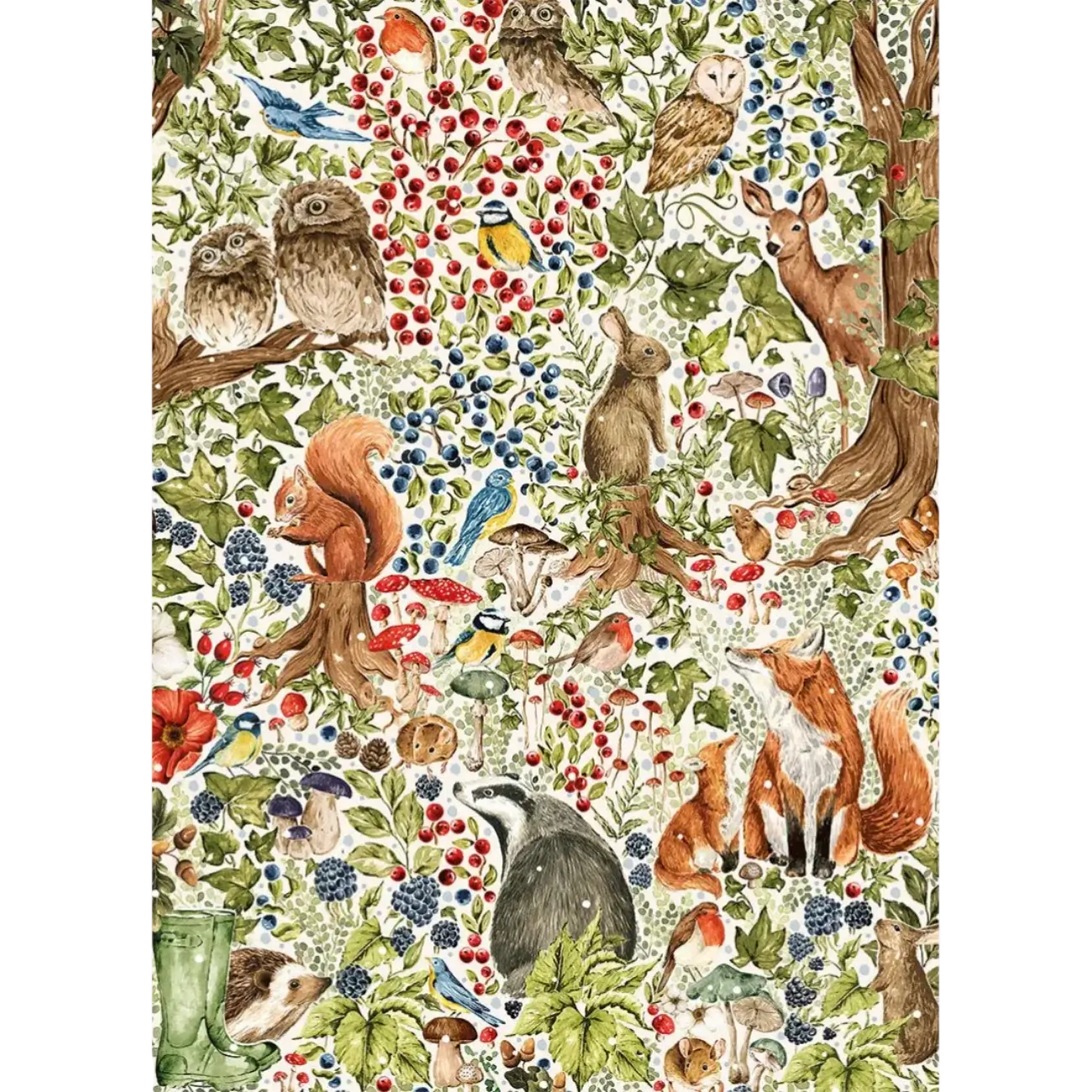 Illustration du puzzle Woodland Wildlife