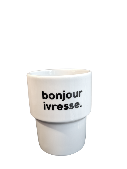 Bonjour Ivresse - Gobelet en porcelaine - Félicie Aussi