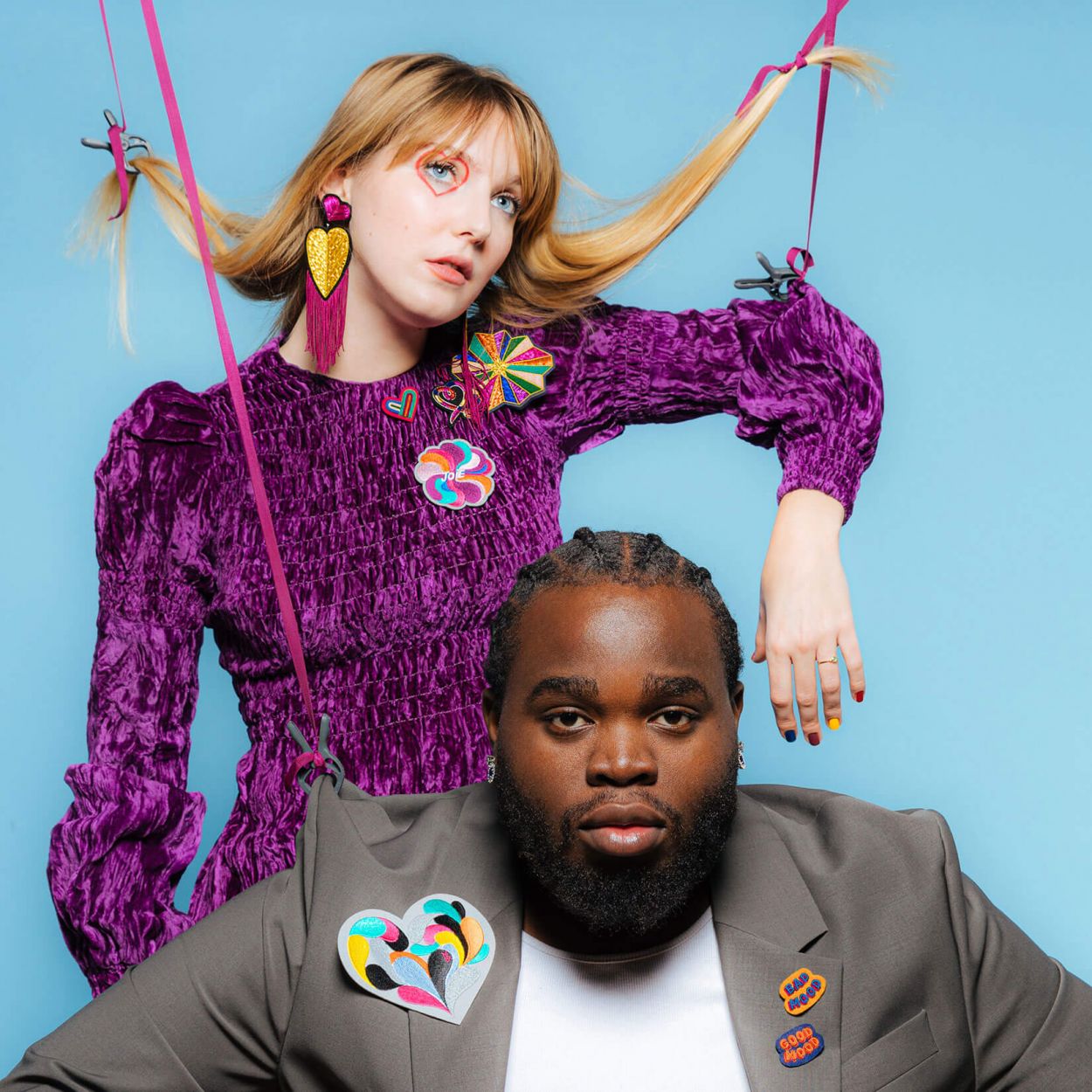 Good Mood - Broche Brodés Main - Macon&Lesquoy