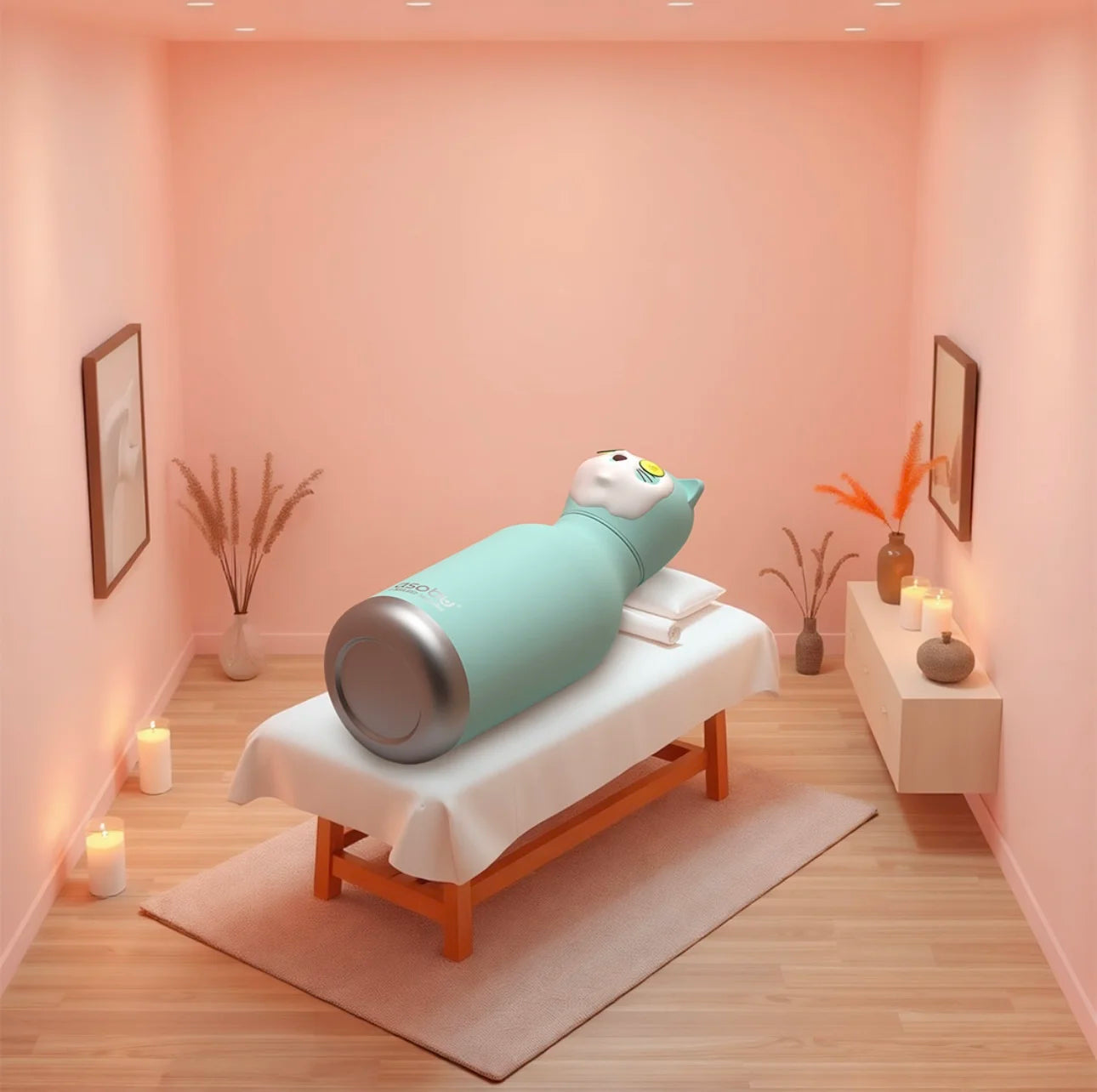 Gourde Kiki Isotherme - Collection Bestie Chat - Asobu