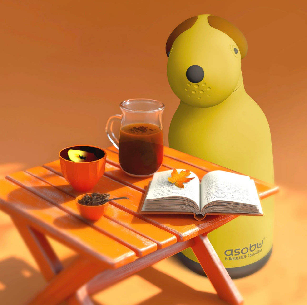 Gourde Duke Isotherme - Collection Bestie Chien - Asobu