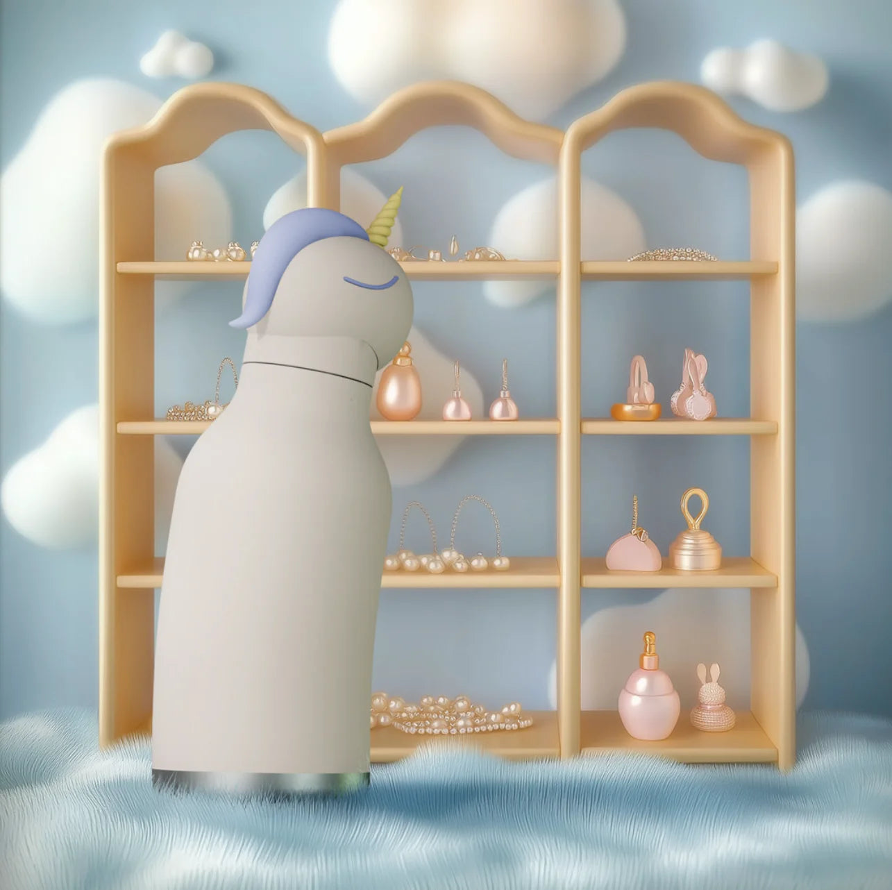 Gourde Sparkle Isotherme - Collection Bestie Licorne - Asobu