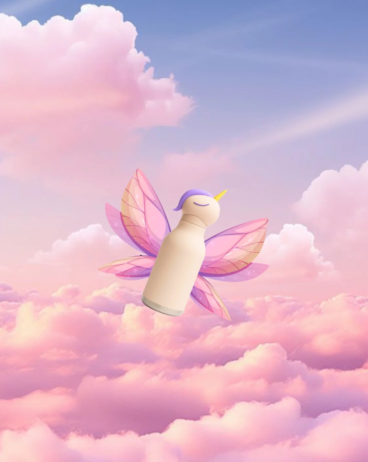 Gourde Sparkle Isotherme - Collection Bestie Licorne - Asobu