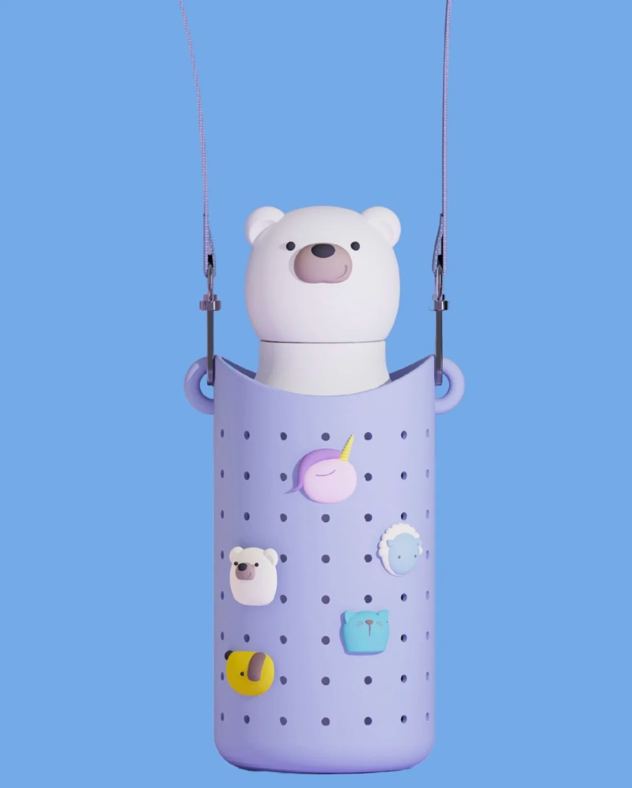 Gourde Chillignton Isotherme - Collection Bestie Ours - Asobu