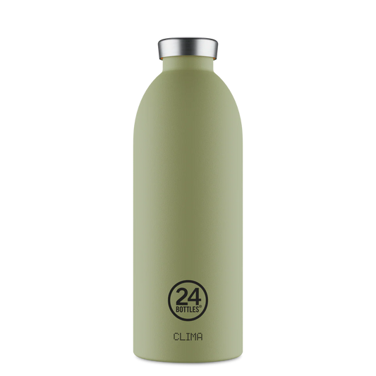 Gourde Isotherme 850ml vert pomme de 24bottles