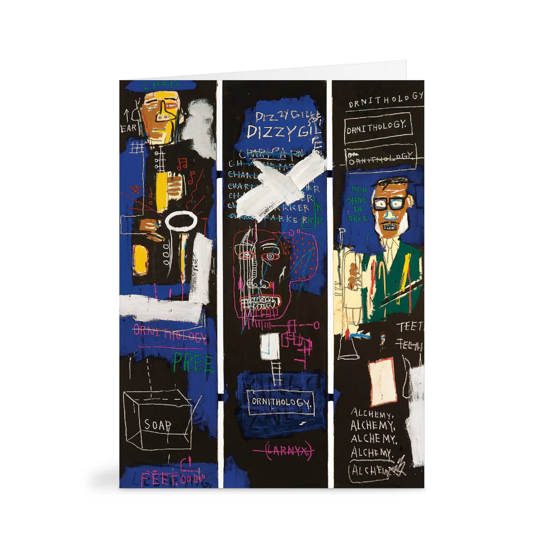 Coffret de 16 Cartes Jean Michel Basquiat par Galison - 8 oeuvres mythiques à exposer ou envoyer