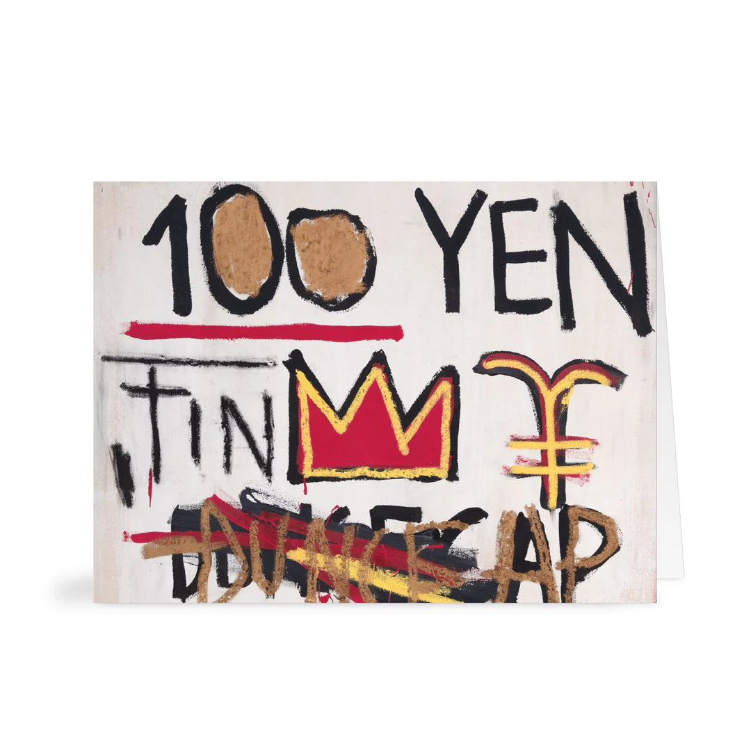 Coffret de 16 Cartes Jean Michel Basquiat par Galison - 8 oeuvres mythiques à exposer ou envoyer