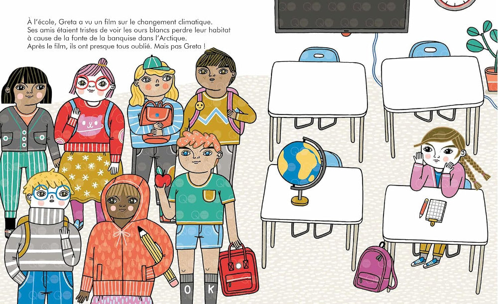 Greta Thumberg - Livre collection Petite et Grande - Kimane