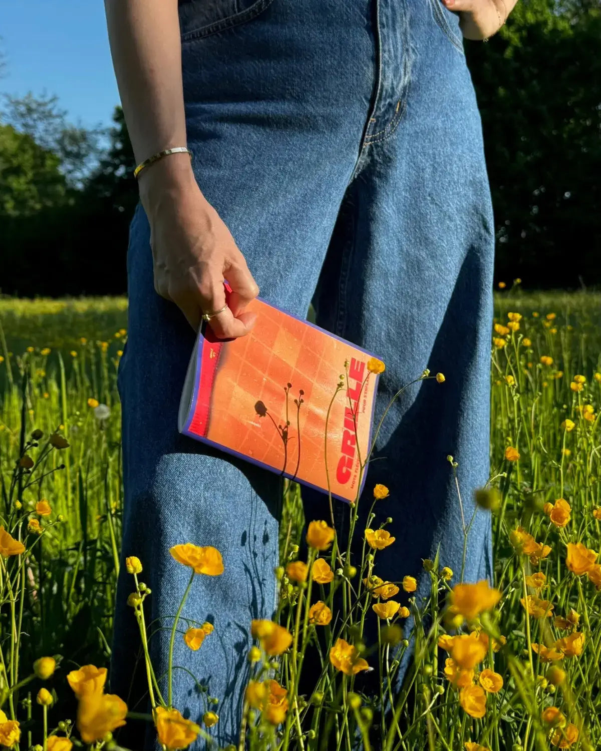 Grillé chaud en pleine nature