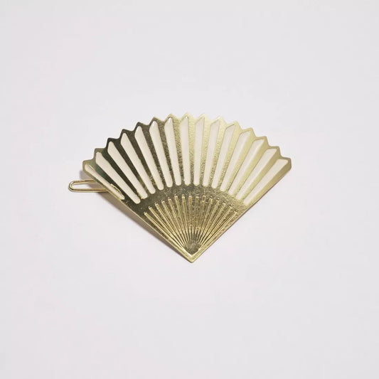 Barrette à cheveux Amelia de couleur Champagne par Gypso