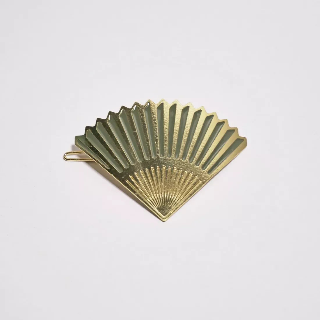 Barrette à cheveux Amelia de couleur Kaki par Gypso