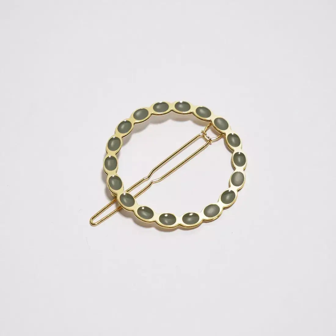 Barrette Appoline Kaki par Gypso