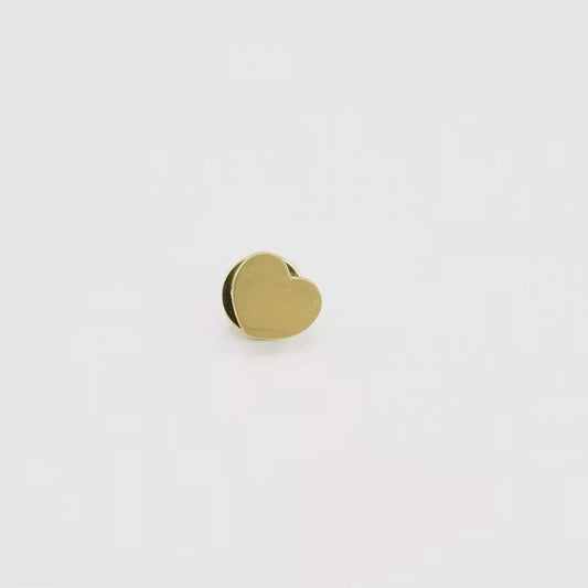 Pins Bisou doré en forme de cœur par Gypso