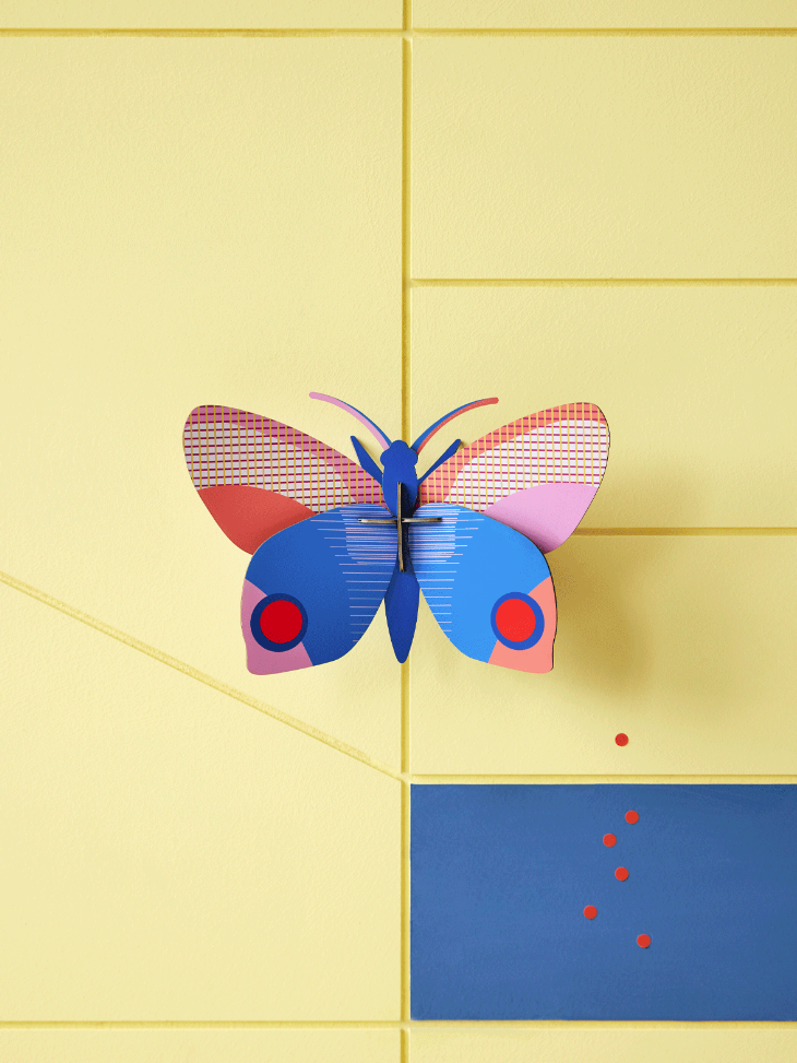 Papillon Hapi - Décoration Murale en carton recyclé - Studio Roof
