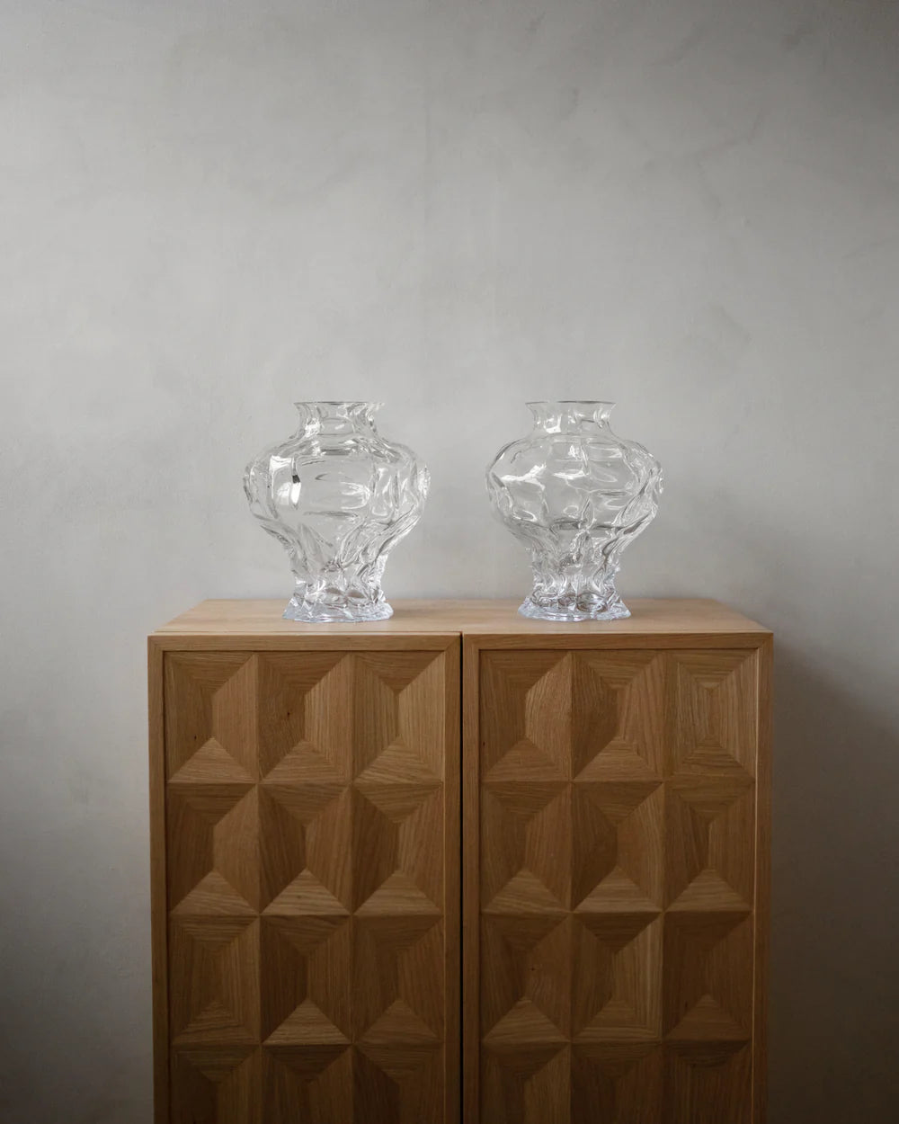 Ammonit - Vase transparent - Hein Studio