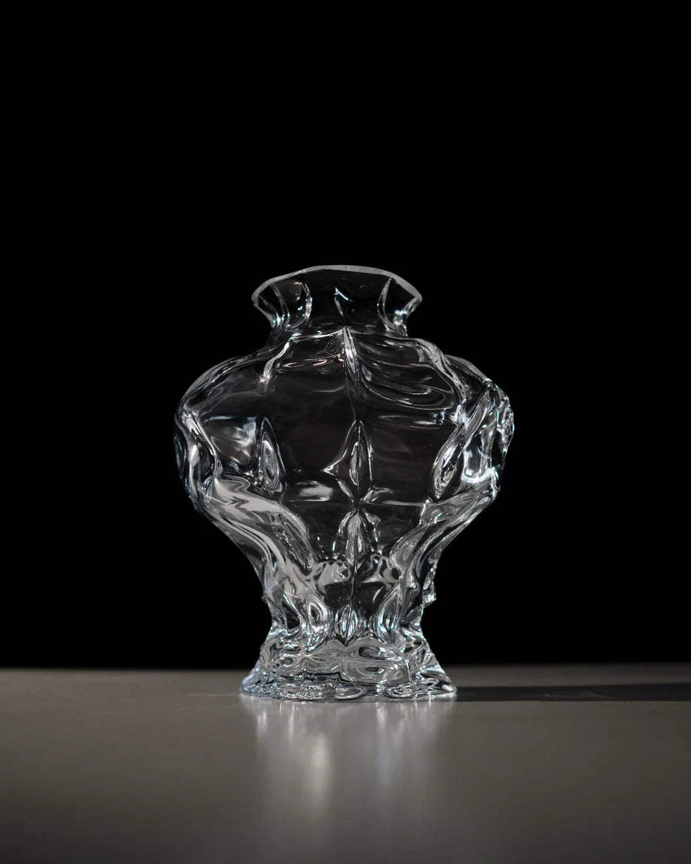 Ammonit - Vase transparent - Hein Studio