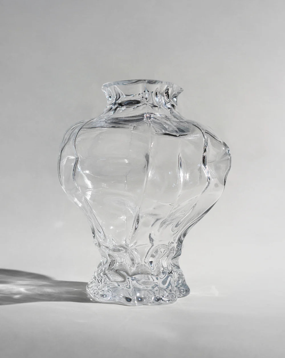 Ammonit - Vase transparent - Hein Studio