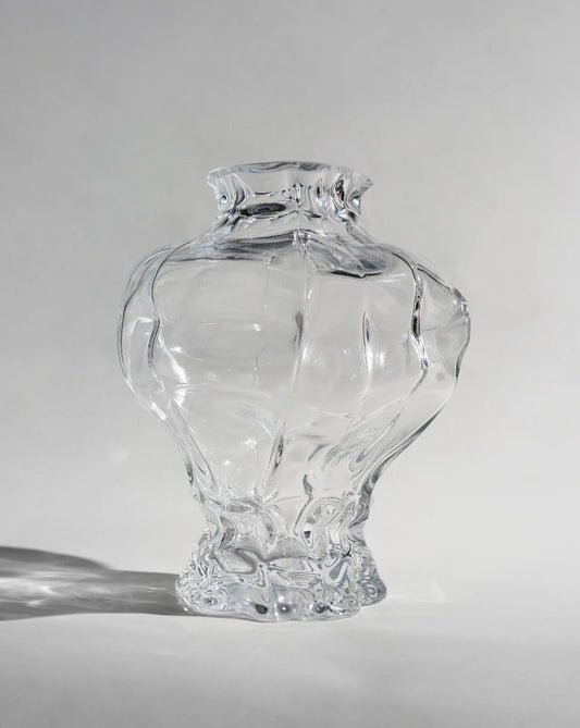 Ammonit - Vase transparent - Hein Studio