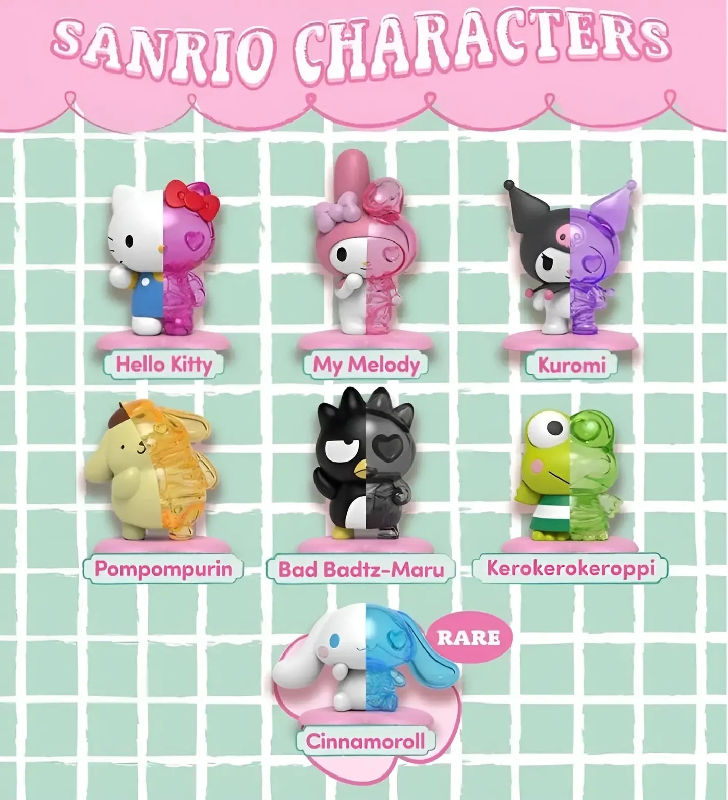 Freeny's Hidden Dissectibles Kandy x Sanrio - Blind Box -Hello Kitty boîte aveugle Mighty Jaxx