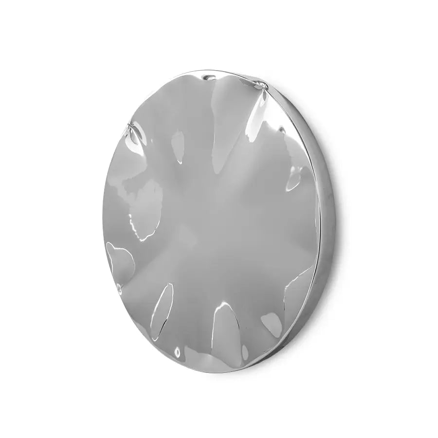 Sculpture Murale Dent par HKLiving accrochée sur un mur blanc