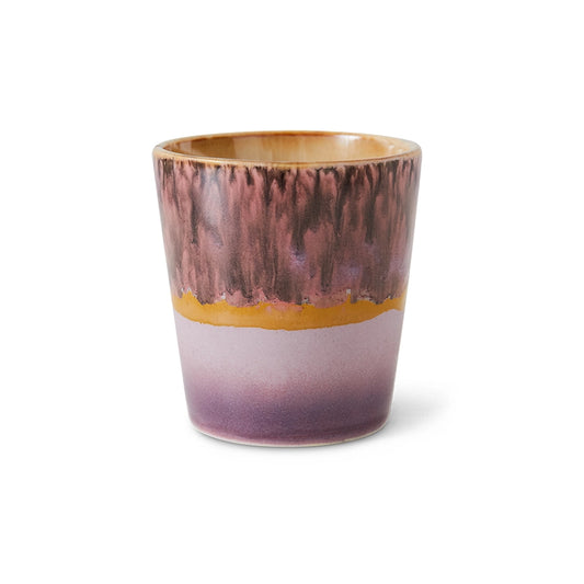Tasse à café Blast rose et orange