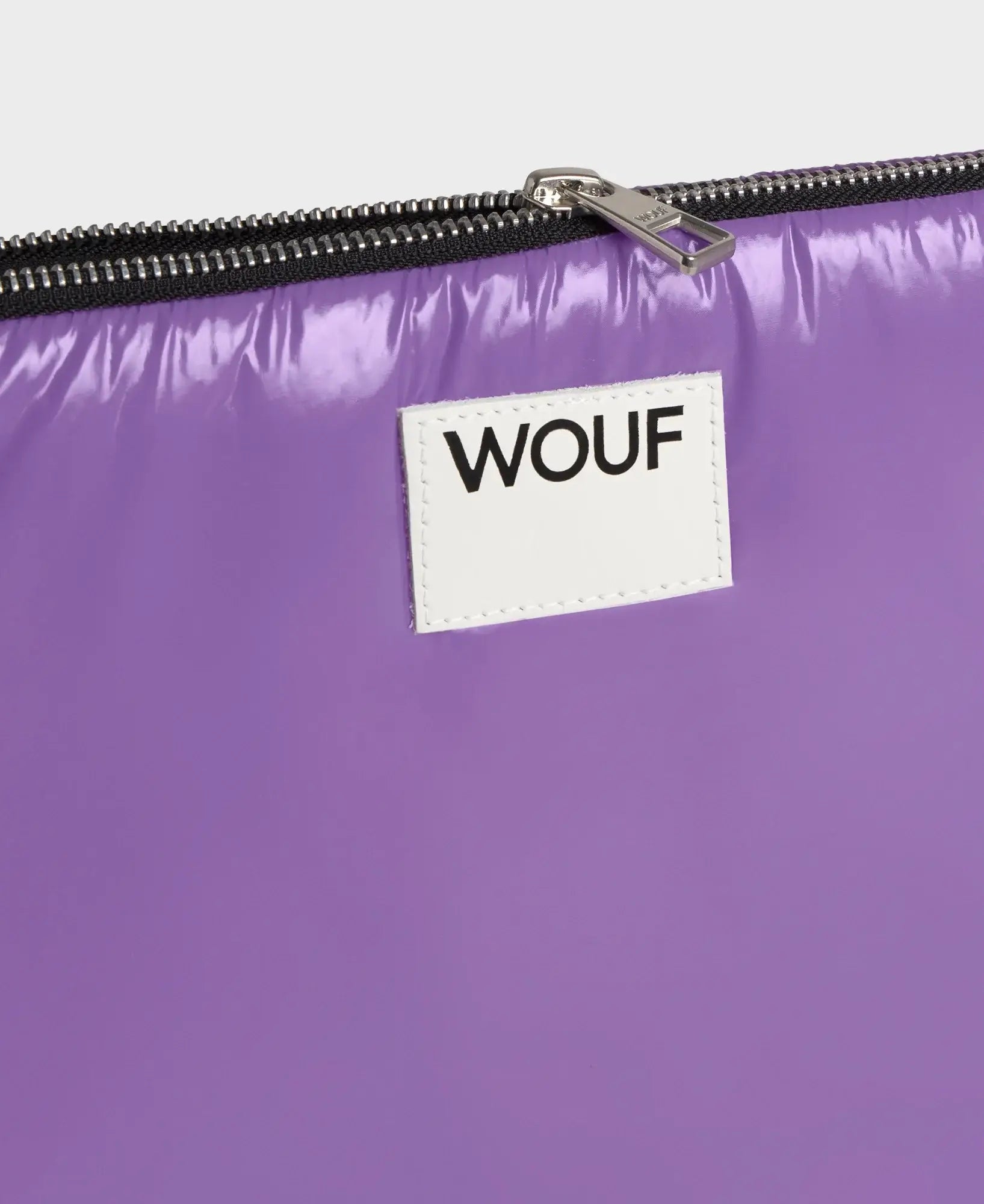 Housse d'ordinateur Wouf couleur Lavender pour ordinateur 13" & 14" vue rapprochée