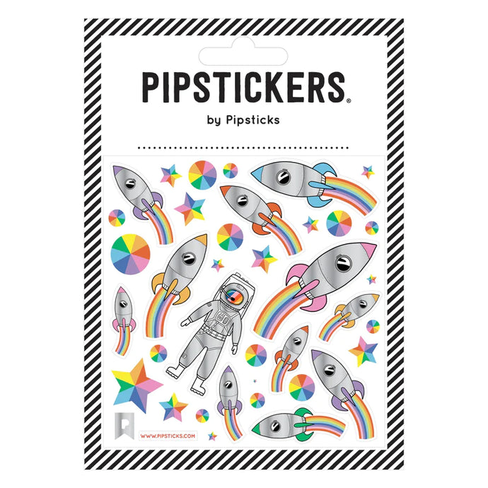 Houston...We Have a Rainbow - Stickers thème espace - Pipsticks