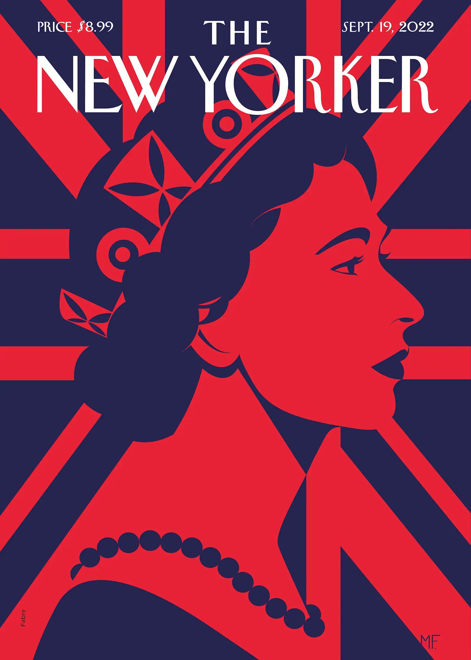 Illustration "Figurehead" par Favre pour The New Yorker