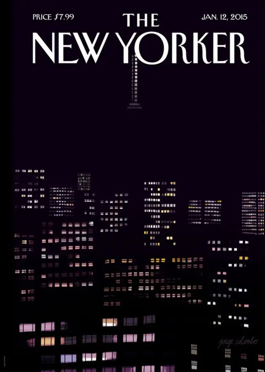 Illustration the New Yorker - Jorge Colombo - 12 Janvier 2015
