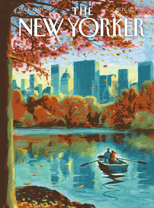 Illustration "Row Boat" pour The New Yorker