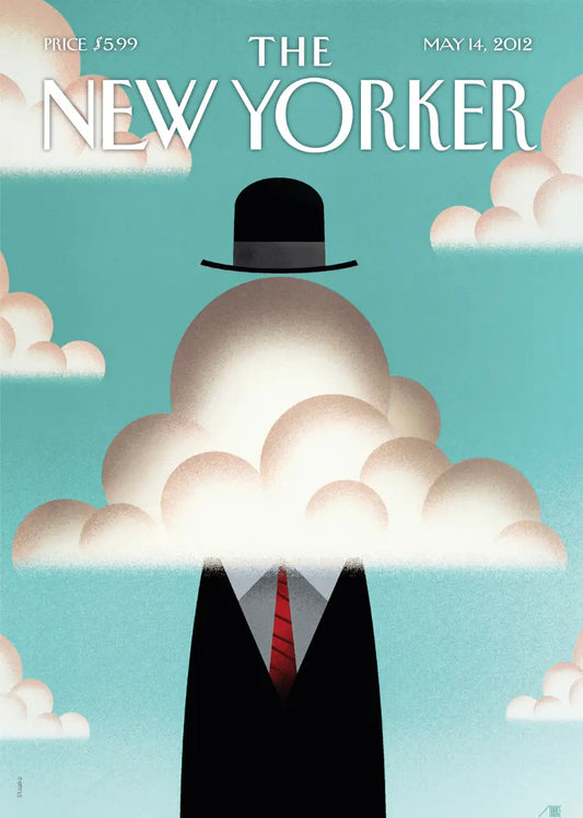 Illustration par Staake "The Cloud" pour le magazine The New Yorker"