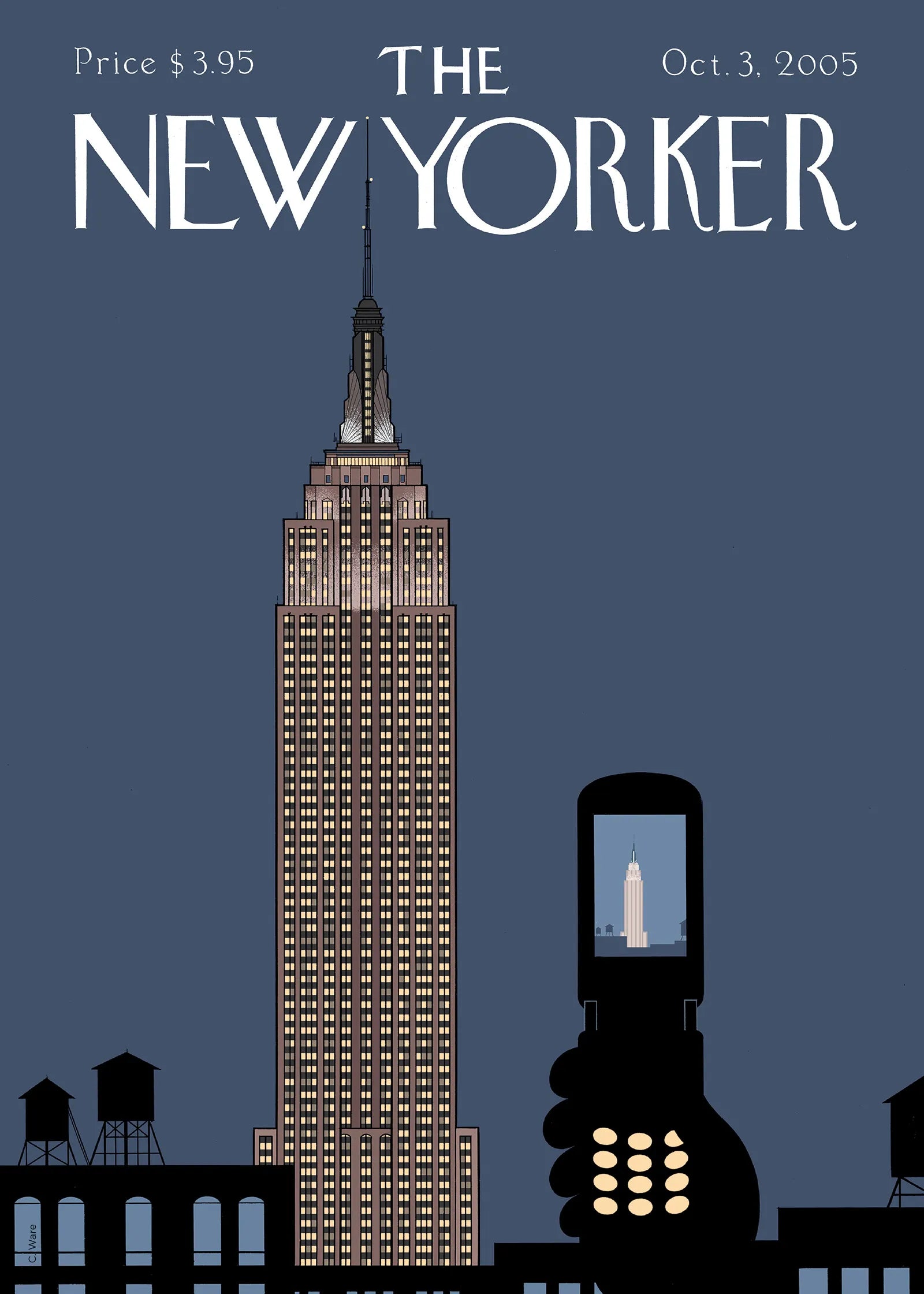 Illustration "Empire State Building" pour The New Yorker