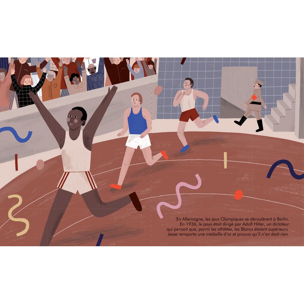 Jesse Owens - Livre collection petit et grand - Kimane