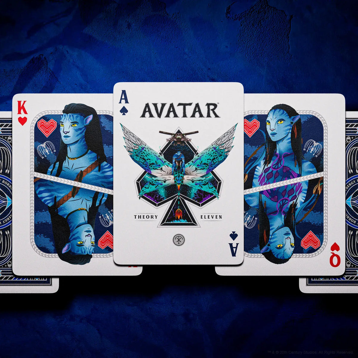 Plusieurs cartes du jeu Avatar