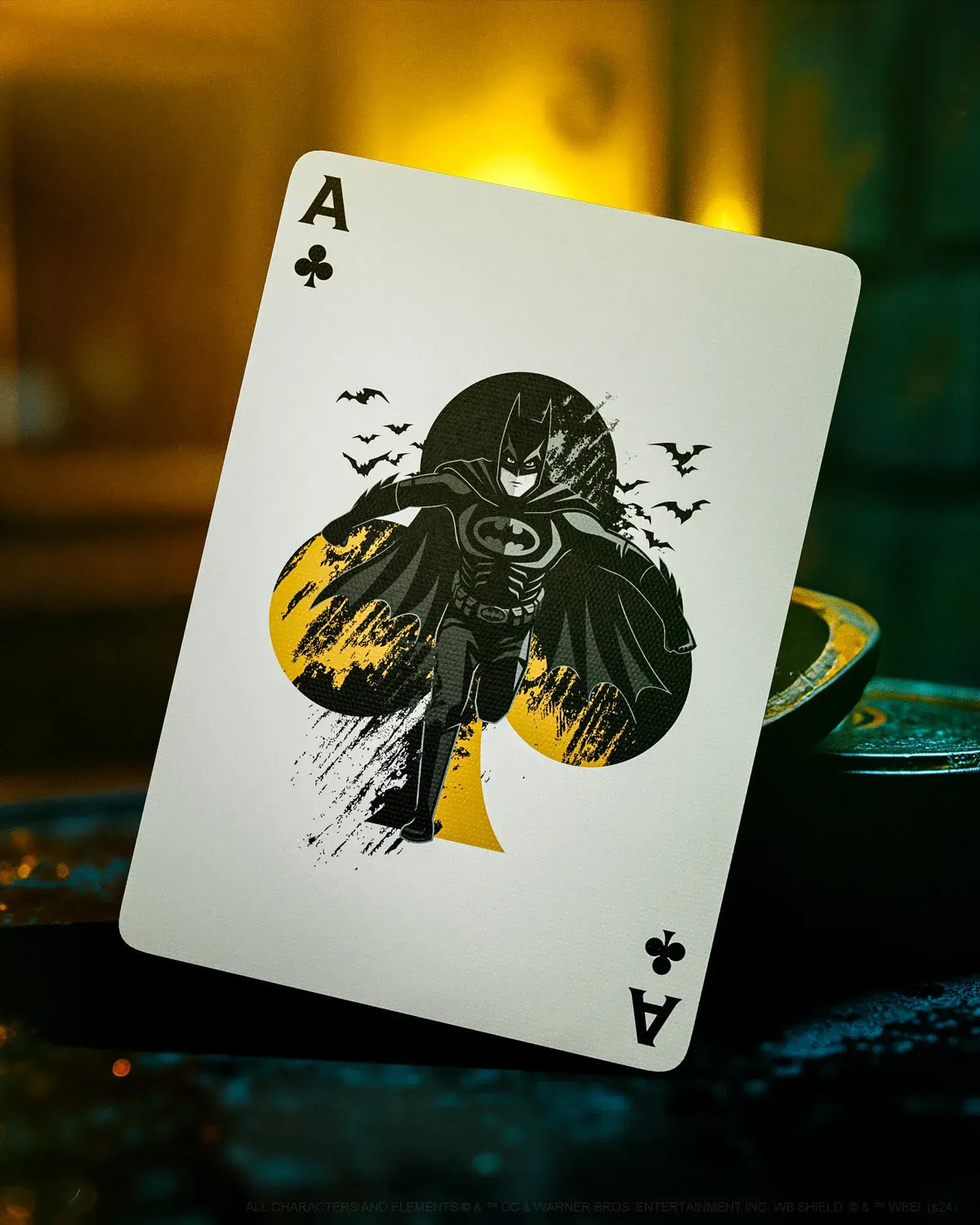 As de trèfle à l'effigie de Batman