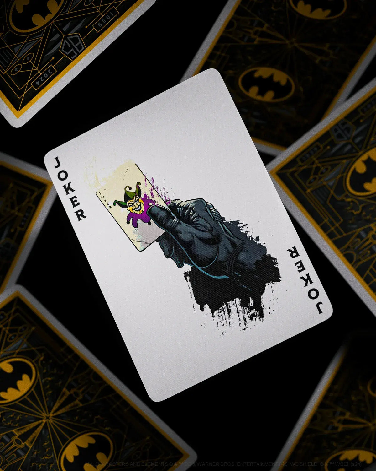 Carte Joker du jeu de cartes Batman