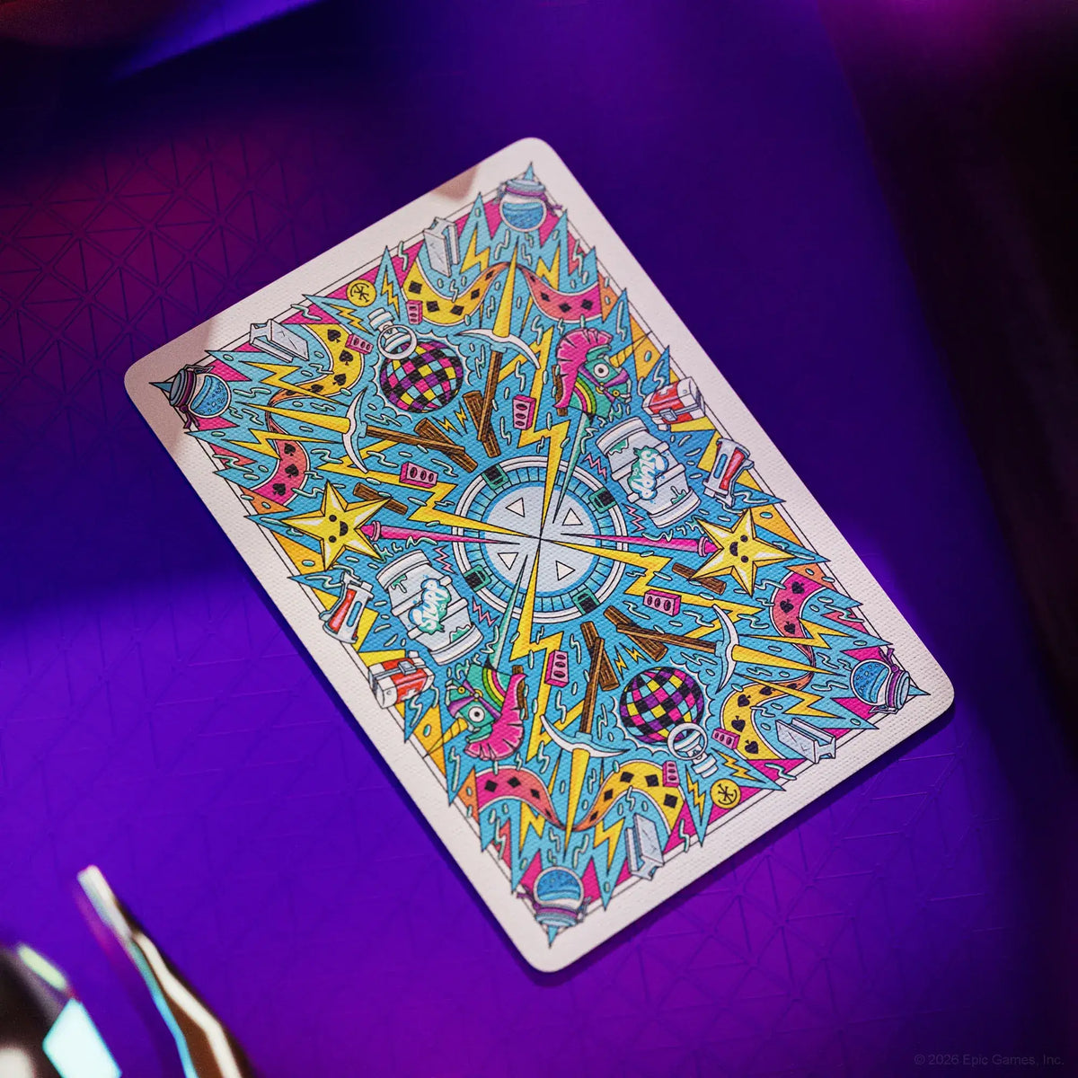 Dos des cartes Fortnite