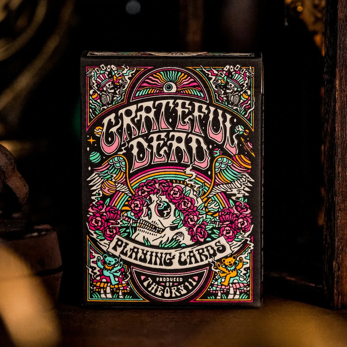 Boite du jeu de cartes à jouer Grateful Dead de Theory11