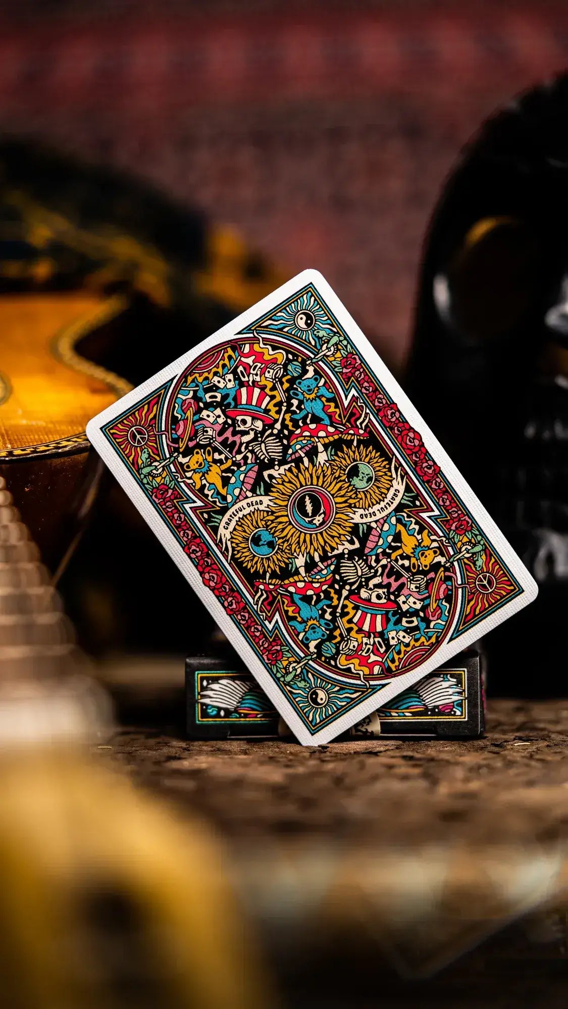 Dos des cartes Grateful Dead