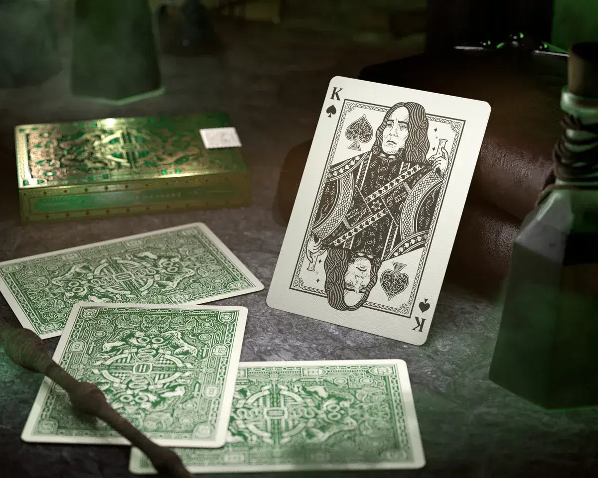 Carte Roi de Pique à l'effigie de Severus Rogue
