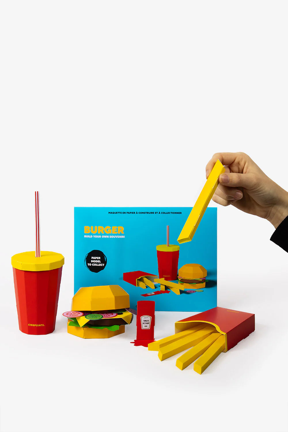 Burger - Kit de construction DIY - Cinq Points